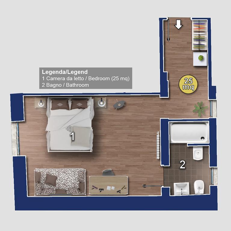 Popolo&Flaminio Rooms Rzym Zewnętrze zdjęcie